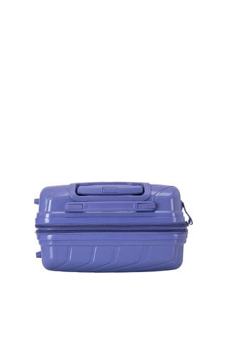 Juego de 3 maletas Peppy (S/M/L) - 55/65/75 cm - Violeta