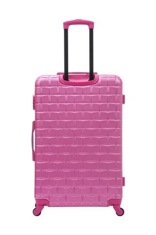 Maleta grande Mosaïc (L) - 75 cm - Rosa
