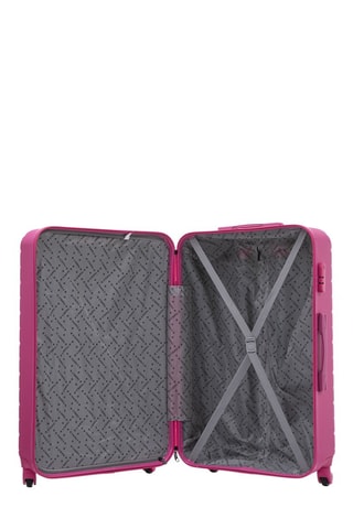 Maleta grande Mosaïc (L) - 75 cm - Rosa