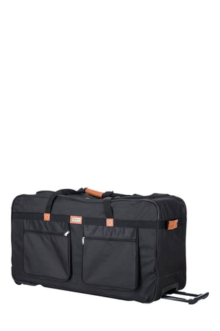Bolsa de viaje con ruedas Outsider - 90 cm  - Negro