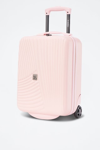 Maleta de cabina low cost y maleta de cabina Vuelto - 45/55 cm - Rosa