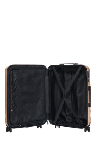 Maleta de cabina Ultra - 59 cm - Candado TSA - Dorado