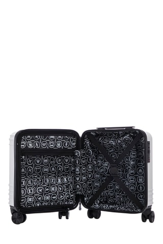Maleta de cabina - 45 cm - Gris claro