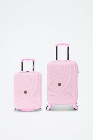 Maleta de cabina low cost y maleta de cabina Vuelto - 45/55 cm - Violeta