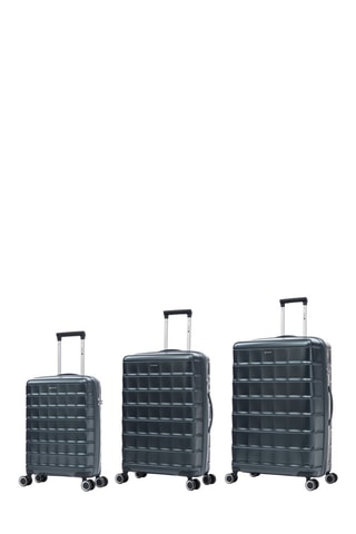 Juego de 3 maletas Vision (S/M/L) - 55/65/75 cm - Azul