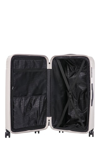 Maleta de cabina y maleta grande Premium Trunk - 56/73,5 cm  - Beige