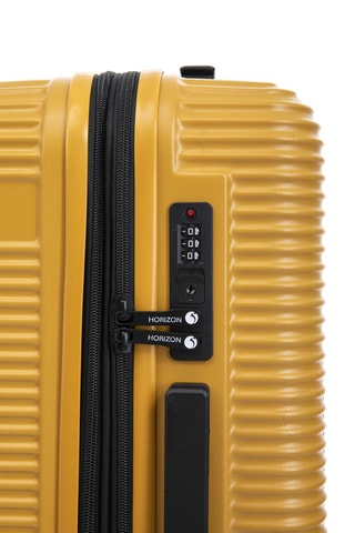 Juego de 3 maletas Mary (S/M/L) - 55/65/75 cm - Amarillo