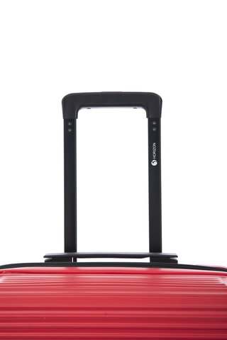 Juego de 3 maletas Mary (S/M/L) - 55/65/75 cm - Rojo