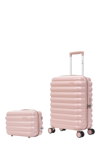 Maleta de cabina y vanity Cloud - 57/36 cm - Rosa