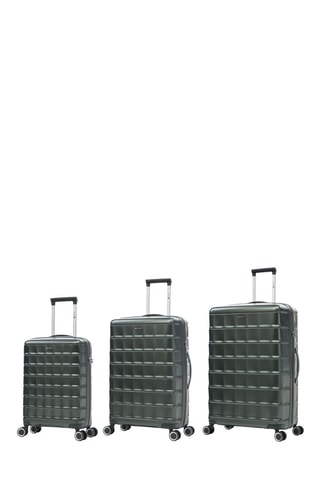 Juego de 3 maletas Vision (S/M/L) - 55/65/75 cm - Caqui