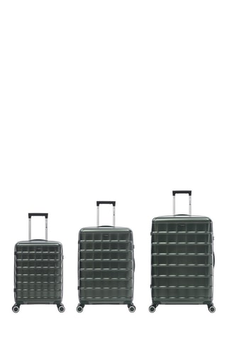 Juego de 3 maletas Vision (S/M/L) - 55/65/75 cm - Caqui