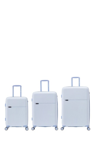 Juego de 3 maletas Twinny - 58/68/78 cm  - Azul