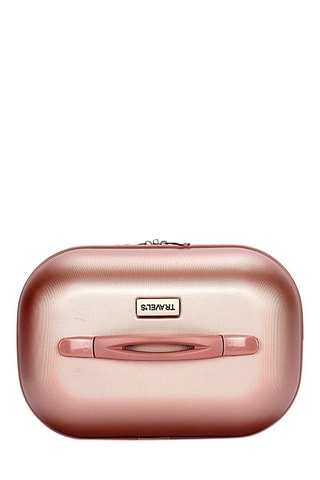 Vanity Kelly - Travel's - 23 cm  - Rosa y dorado