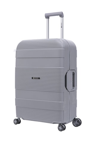 Maleta mediana Ocean (M) - 64 cm - Gris claro