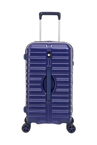 Maleta mediana Fusion - 61 cm - Candado TSA - Azul