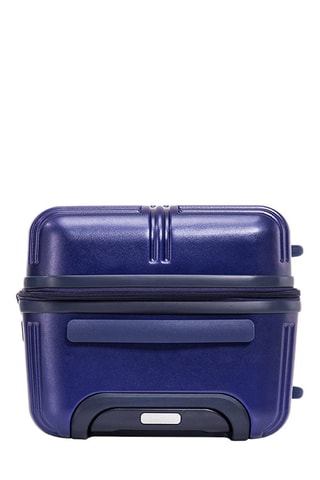 Maleta mediana Fusion - 61 cm - Candado TSA - Azul