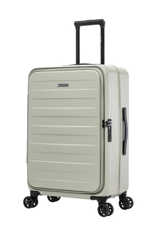 Maleta mediana trolley New Guest - 67 cm - Verde