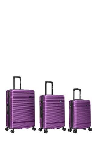 Juego de 3 maletas - Violeta