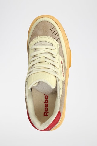 Leren Sneakers Club C Ltd Vintage R - Bruin en Ecru