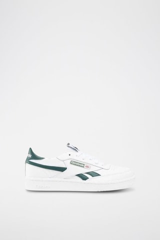 Leren Sneakers Club C Revenge - Wit en Groen