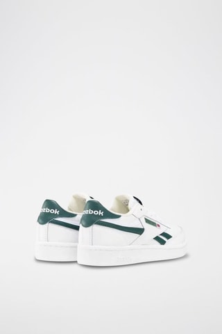 Leren Sneakers Club C Revenge - Wit en Groen