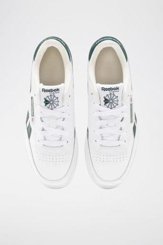 Leren Sneakers Club C Revenge - Wit en Groen