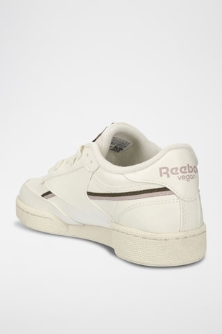 Vegan Sneakers Club C 85 - Wit en Oudroze