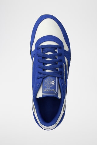 Nubuck Sneakers Classic - Kobaltblauw