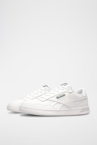 Leren Sneakers Court Advance - Wit 