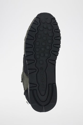 Nubuck Sneakers Classic - Donkergroen