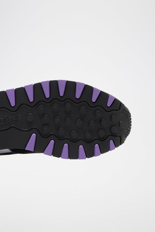 Leren Sneakers Classic - Zwart