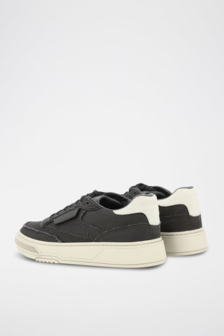 Nubuck Sneakers Club C LTD - Zwart en Wit