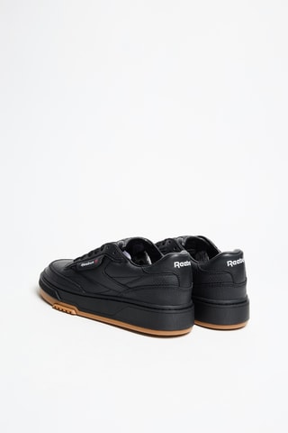 Leren Sneakers Club C Ltd Vintage R - Zwart