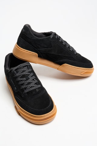 Nubuck Sneakers Club C Ltd Vintage R - Zwart