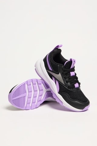 Leren Hardloopschoenen XT Sprinter 2.0 - Zwart