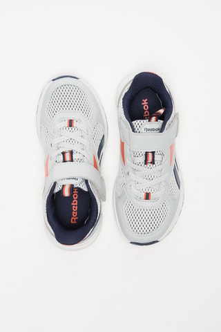 Leren Hardloopschoenen Road Supreme 4.0 Al - Lichtgrijs en Marineblauw