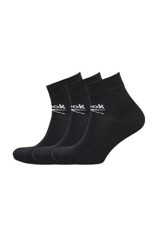 3 Paar Sokken Classic Core - Zwart