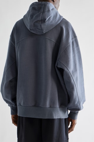 Sweater met Capuchon - Donkerblauw