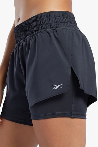 2-in-1 short - Zwart
