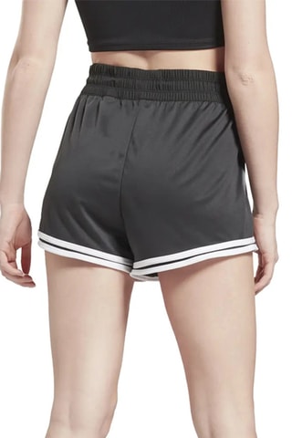 Trainingsshort Hoge Taille Train Knit- Zwart