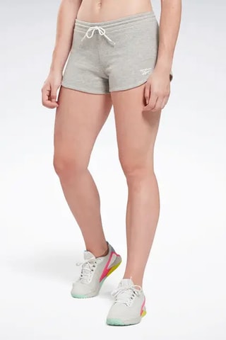 Short RI French Terry - Gemêleerd Lichtgrijs