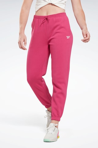 Fleece Trainingsbroek Hoge Taille Ri- Roze