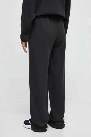 Broek Wide Legs Hoge Taille - Zwart