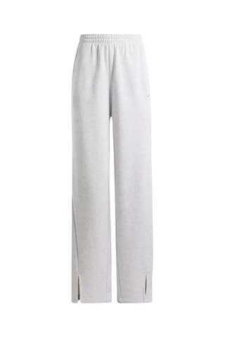 Broek Wide Legs Hoge Taille - Gemêleerd Lichtgrijs