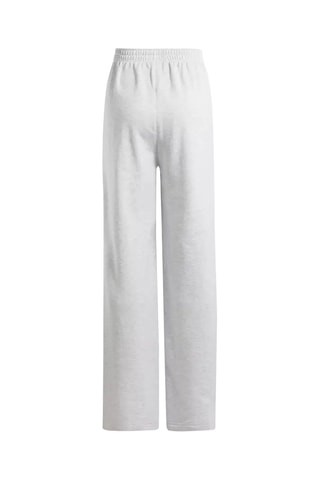 Broek Wide Legs Hoge Taille - Gemêleerd Lichtgrijs