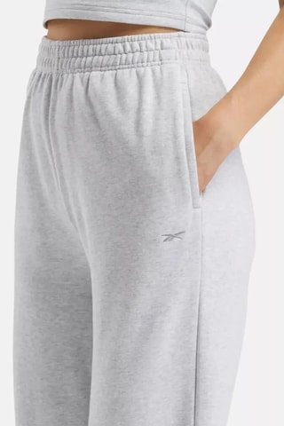 Broek Wide Legs Hoge Taille - Gemêleerd Lichtgrijs