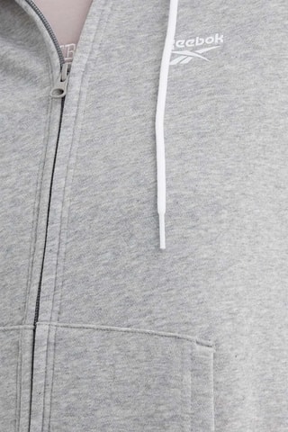 Sweater met capuchon - Gemêleerd Lichtgrijs