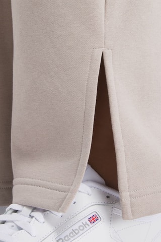 Fleece Broek Hoge Taille Cl Wde - Beige