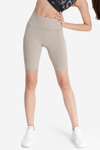 Wielrenbroekje hoge taille Lux - Beige