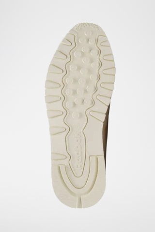 Leren Sneakers Classic- Lichtgrijs en Wit